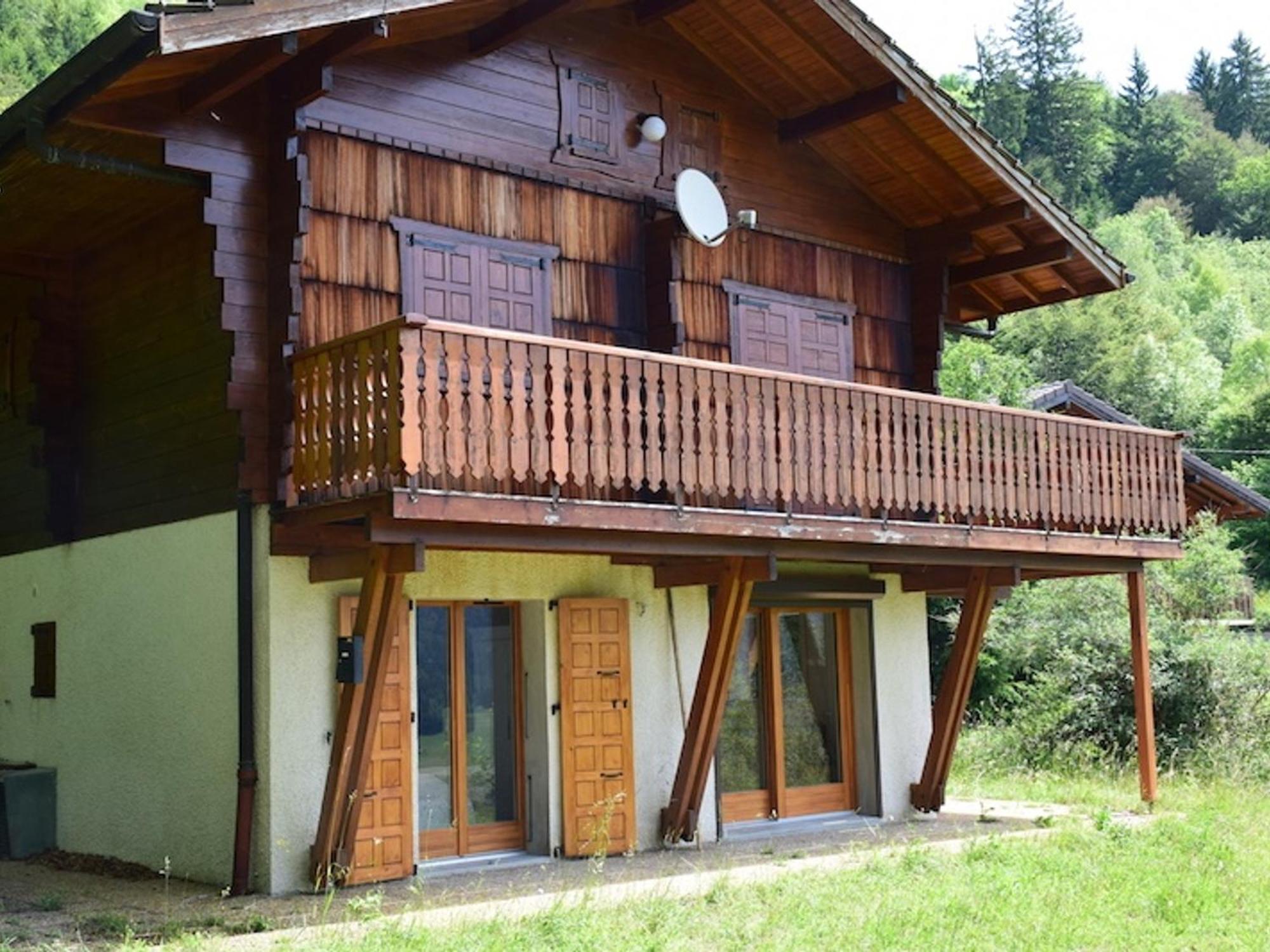 Appartement Chalet Renove 6 Pers Avec Terrasse Proche Evian, Ski Et Randonnee - Fr-1-498-29 圣保罗恩查拉 外观 照片